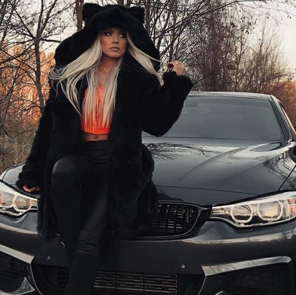 Spirithoods Classic Black Panther Fur Coat - In Like New Condition! - Picture 7 of 8